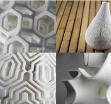 用糖制作的甜甜的3D打印甜品